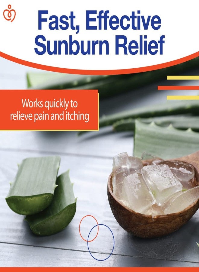 Sensiv Aloe Vera Gel for Sunburn Relief with Lidocaine Maximum Strength 4%, Solar Recovery for Cooling & Soothing - Image 3